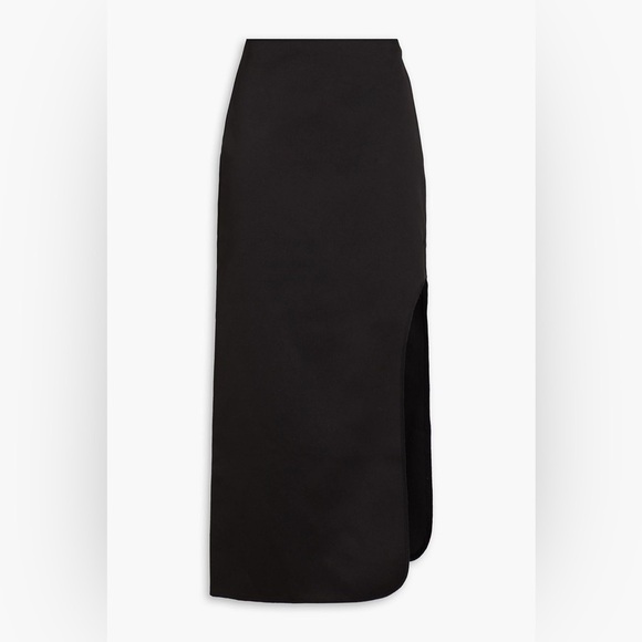 New! By Malene Birger Wick Midi Satin Skirt 🖤 size 6 NWOT! - Picture 8 of 16